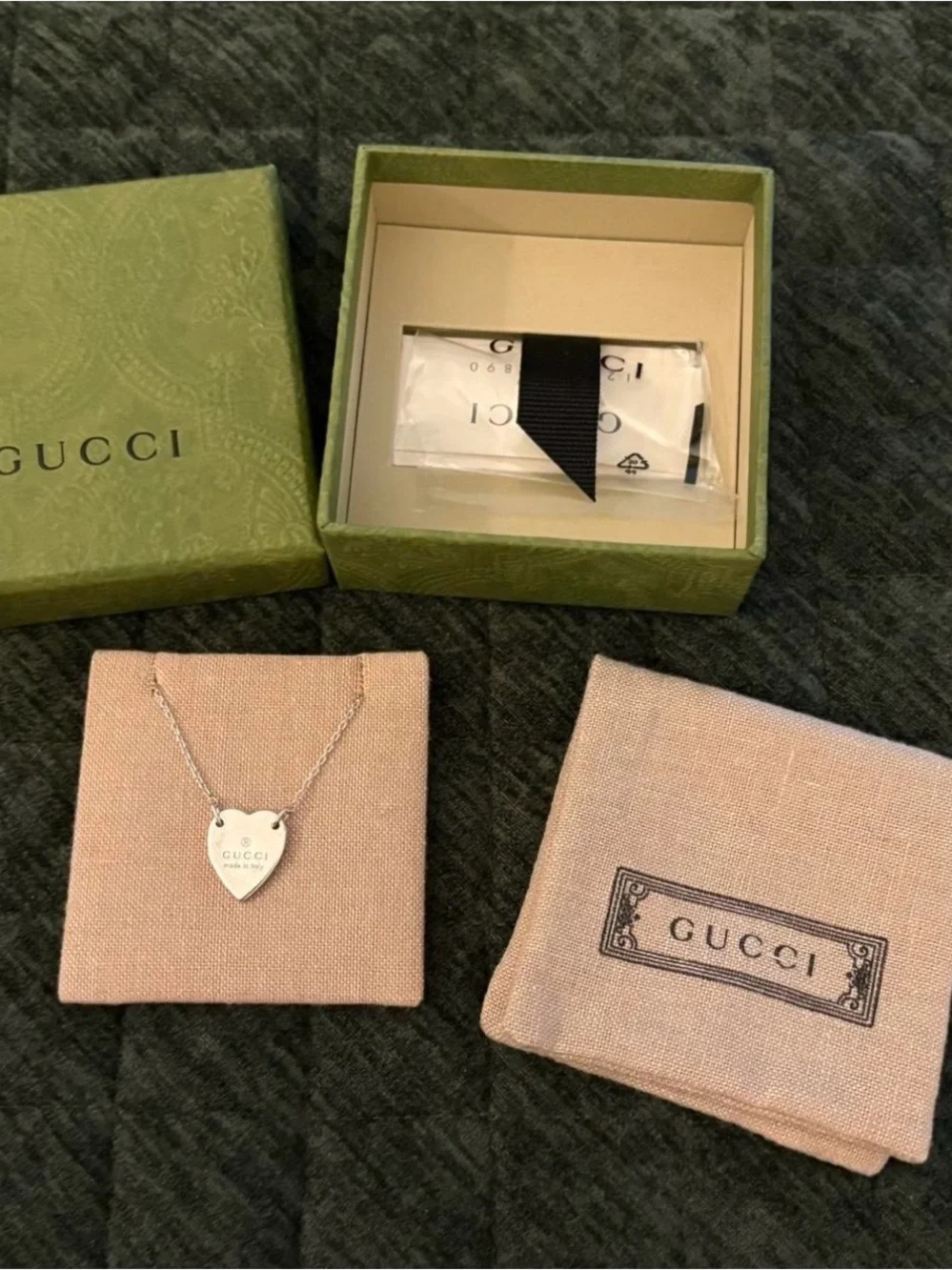 Gucci Heart Tag Bracelet